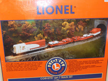 Load image into Gallery viewer, Lionel 6-11984 Corvette Anniversary Train Set GP-7 Diesel +flats w/vettes C-9
