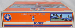 Lionel 6-21953 Ford Mustang Train Set GP-7 Diesel + flat cars w/ diff Mustangs "1965"