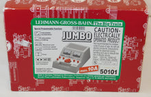 Load image into Gallery viewer, LGB 50101 JUMBO transformer 10 AMP 24v G gauge Power Pack DC G Scale C-8 Boxed
