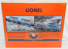 Load image into Gallery viewer, Lionel 6-21950 SD-70 MAERSK Maxi-Stack Set SEALED C-10 SCARCE Won&#39;t find newer!
