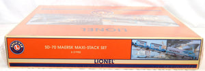 Lionel 6-21950 SD-70 MAERSK Maxi-Stack Set SEALED C-10 SCARCE Won't find newer!