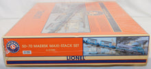 Load image into Gallery viewer, Lionel 6-21950 SD-70 MAERSK Maxi-Stack Set SEALED C-10 SCARCE Won&#39;t find newer!

