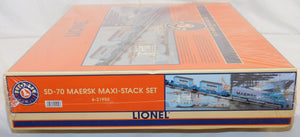 Lionel 6-21950 SD-70 MAERSK Maxi-Stack Set SEALED C-10 SCARCE Won't find newer!
