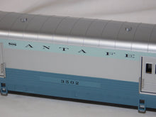 Load image into Gallery viewer, MTH 30-67332 Santa Fe Blue Goose 4 Car Streamline Passenger Set Rail King Very hard to find
