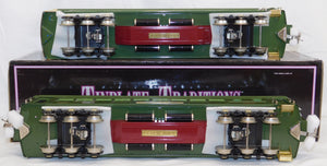 MTH 10-1078 State Passenger Set 2 Tone Green Tinplate Traditions Standard Gauge C-8