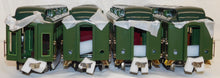 Load image into Gallery viewer, MTH 10-1078 State Passenger Set 2 Tone Green Tinplate Traditions Standard Gauge C-8
