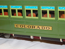 Load image into Gallery viewer, MTH 10-1078 State Passenger Set 2 Tone Green Tinplate Traditions Standard Gauge C-8
