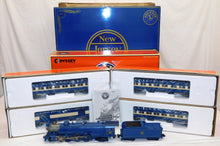 Load image into Gallery viewer, Lionel 6-21787 Blue Comet Passenger Set CNJ Steam + 4 cars C-8+ TMCC Only 1000 made
