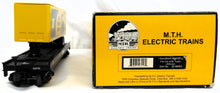 Load image into Gallery viewer, MTH 20-98563 Caterpillar O Premier Flat Car w/ 48&#39; Trailer Advertising 1/48 O
