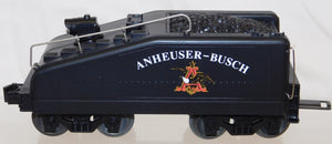 Lionel 6-11775 BUDWEISER Anheuser-Busch Steam Freight Train Set O LtdEd 1989 RTR