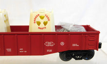Load image into Gallery viewer, Lionel 6-31774 AEC Radioactive Transport Burro Crane Set three cars glow in dark
