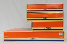 Load image into Gallery viewer, Lionel 6-31774 AEC Radioactive Transport Burro Crane Set three cars glow in dark
