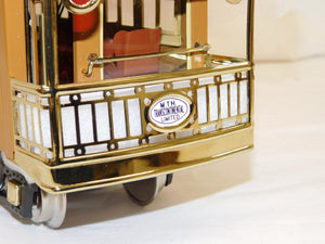 MTH 10-1135 State Passenger Set Two Tone Brown Tinplate Traditions Standard Gauge C-9