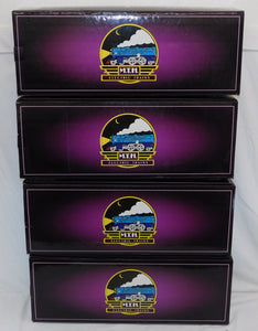 MTH 10-1135 State Passenger Set Two Tone Brown Tinplate Traditions Standard Gauge C-9