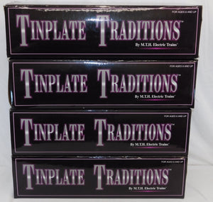 MTH 10-1135 State Passenger Set Two Tone Brown Tinplate Traditions Standard Gauge C-9