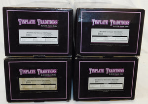 MTH 10-1135 State Passenger Set Two Tone Brown Tinplate Traditions Standard Gauge C-9