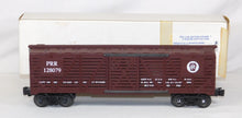 Load image into Gallery viewer, QSI live action COW SOUNDS OGauge PENNSYLVANIA Cattle Stock Car 3 Rail PRR Boxed
