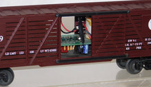 Load image into Gallery viewer, QSI live action COW SOUNDS OGauge PENNSYLVANIA Cattle Stock Car 3 Rail PRR Boxed

