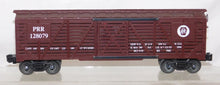 Load image into Gallery viewer, QSI live action COW SOUNDS OGauge PENNSYLVANIA Cattle Stock Car 3 Rail PRR Boxed
