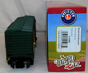 Lionel 6-25083 Wizard of Oz Boxcar #1 from 2009 set Good Witch Dorothy Brick Rd