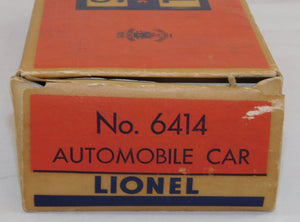 Lionel 6414 Evans Auto Loader 1958 BOXED w/carWrap inserts Unrun CLEANST Postwar
