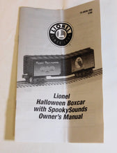 Load image into Gallery viewer, Lionel 6-26836 Halloween Box Car w/ Spooky Sounds O C10 NIB Werewolf Howl + tons of scary sounds
