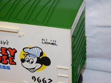 Load image into Gallery viewer, Lionel Disney Mickey Mouse Express Freight Set 14 Cars w/Birthday Car 1970s COMPLETE O
