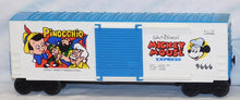 Load image into Gallery viewer, Lionel 6-9666 Pinnochio Boxcar Disney Mickey Mouse Express FACTORY ERROR STAMP Boxed
