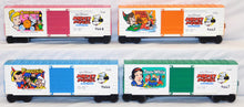 Load image into Gallery viewer, Lionel Disney Mickey Mouse Express Freight Set 14 Cars w/Birthday Car 1970s COMPLETE O
