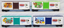 Load image into Gallery viewer, Lionel Disney Mickey Mouse Express Freight Set 14 Cars w/Birthday Car 1970s COMPLETE O
