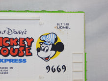 Load image into Gallery viewer, Lionel Disney Mickey Mouse Express Freight Set 14 Cars w/Birthday Car 1970s COMPLETE O
