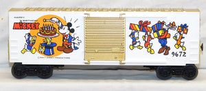 Lionel 6-9672 Mickey Mouse 50th Anniversary Happy Birthday Boxcar Disney Express