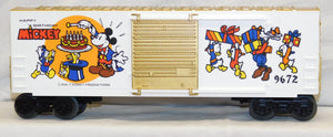 Lionel 6-9672 Mickey Mouse 50th Anniversary Happy Birthday Boxcar Disney Express
