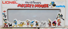 Load image into Gallery viewer, Lionel Disney Mickey Mouse Express Freight Set 14 Cars w/Birthday Car 1970s COMPLETE O

