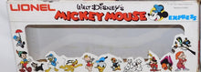 Load image into Gallery viewer, Lionel Disney Mickey Mouse Express Freight Set 14 Cars w/Birthday Car 1970s COMPLETE O
