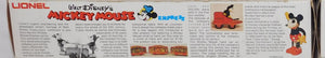 Lionel 6-9666 Pinnochio Boxcar Disney Mickey Mouse Express FACTORY ERROR STAMP Boxed