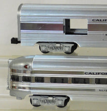 Load image into Gallery viewer, MTH 20-6004 California Zephyr O Scale Premier 5 Car 60' Aluminum Passenger Set 15 MT-
