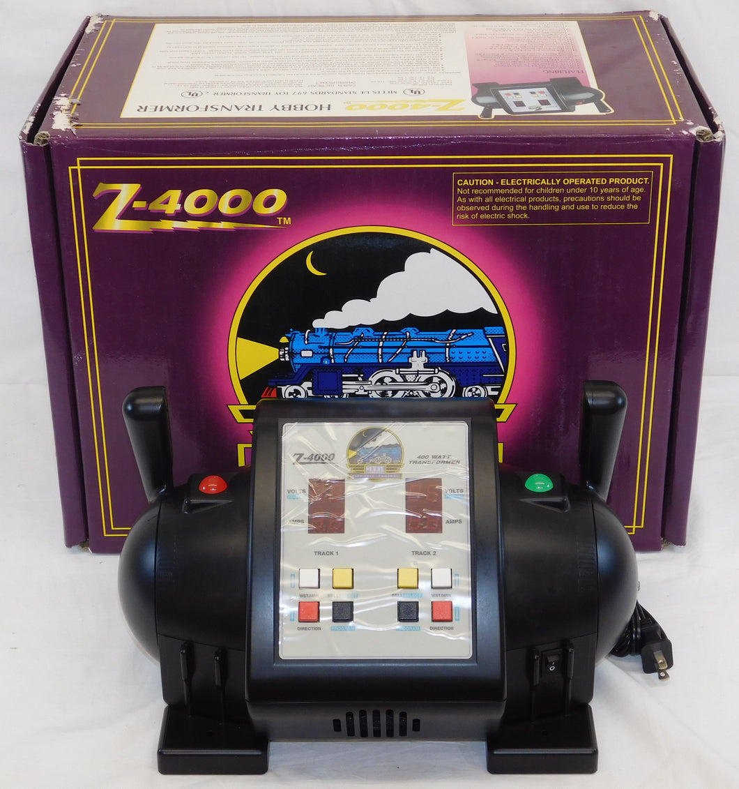 MTH 40-4000 Z-4000 train transformer run 4 circuits DCS 400 watts MOST powerful c-8 boxed