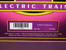 Load image into Gallery viewer, MTH 40-4000 Z-4000 train transformer run 4 circuits DCS 400 watts MOST powerful c-8 boxed

