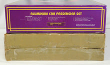Load image into Gallery viewer, MTH 20-6004 California Zephyr O Scale Premier 5 Car 60' Aluminum Passenger Set 15 MT-
