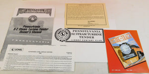 Lionel 6-18068 671 / 773 Century Club Pennsylvania Diecast TENDER RailSounds C-9 Boxed w/ Shipper