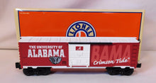 Load image into Gallery viewer, Lionel 6-39287 University of ALABAMA Boxcar Crimson Tide HTF 2007 C-8
