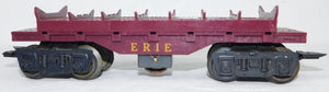 Marx Erie Log Dump Car Automatic electrically activated with logs, dump tray and button