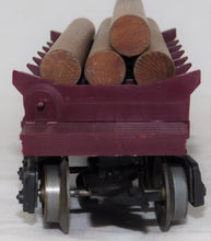 Load image into Gallery viewer, Marx Erie Log Dump Car Automatic electrically activated with logs, dump tray and button
