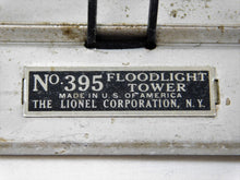 Load image into Gallery viewer, Lionel Trains #395 Aluminum Floodlight Tower Metal 4 lights C7+  Works Accessory
