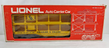 Load image into Gallery viewer, Lionel 6-9126 C&amp;O Chesapeake &amp; Ohio Auto Carrier 3level 1975 Trailer Train BOXED
