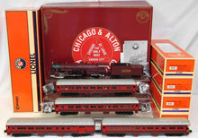Load image into Gallery viewer, Lionel 6-31704 Chicago &amp; Alton Limited Steam Heavyweight Set O C&amp;A TMCC/Conventional  4-6-2
