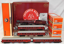 Load image into Gallery viewer, Lionel 6-31704 Chicago &amp; Alton Limited Steam Heavyweight Set O C&amp;A TMCC/Conventional  4-6-2
