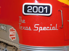 Load image into Gallery viewer, LGB TEXAS SPECIAL F3 AA + 3 Passenger Cars CUSTOM PAINT G gauge scale Sound MKT
