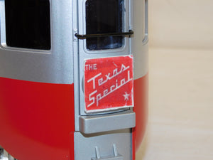 LGB TEXAS SPECIAL F3 AA + 3 Passenger Cars CUSTOM PAINT G gauge scale Sound MKT